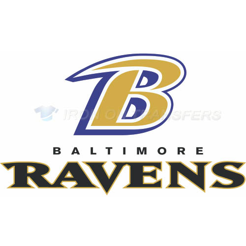 Baltimore Ravens Iron-on Stickers (Heat Transfers)NO.410